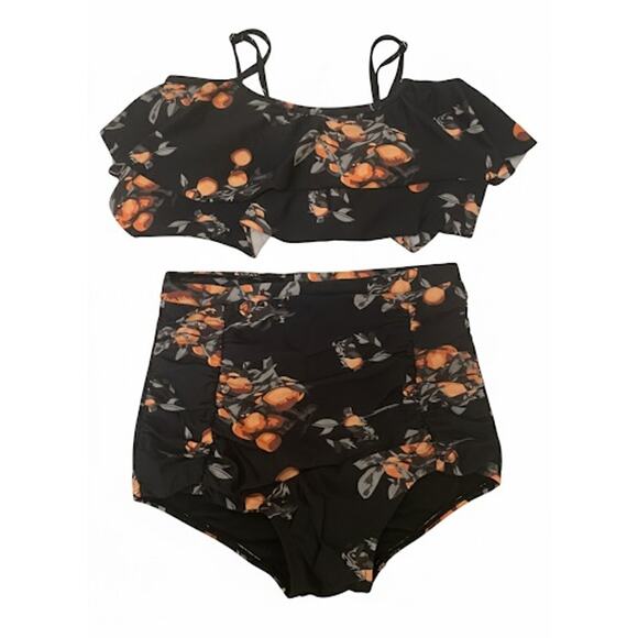 Beautiful Cocoship High Waist Tummy Control Swimsuit Sz. 8 - Picture 3 of 5